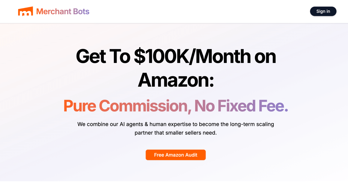 Merchant Bots - AI Agents for Amazon Sellers