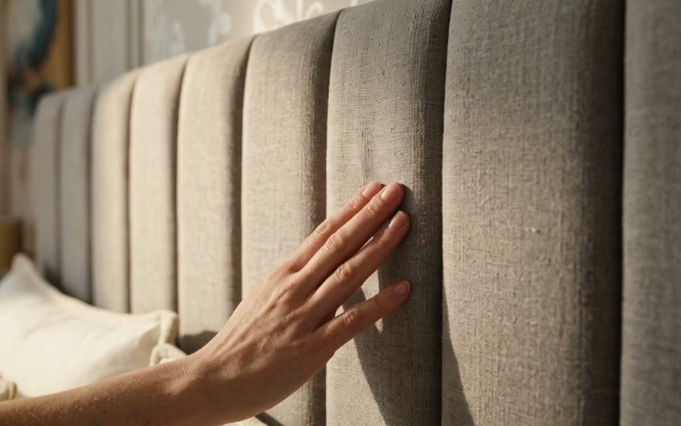 DS Living upholstered bed headboard